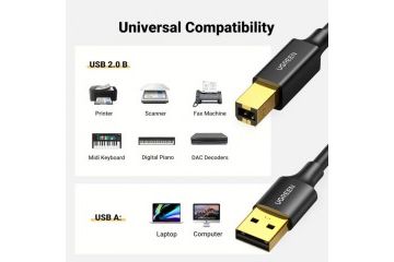 kabli Ugreen  Ugreen tiskalniški kabel USB 2.0...