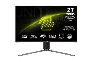 LCD monitorji MSI  Zaslon MSI MAG-27CQ6PF / 27'...