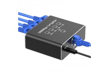 adapterji ____  Gigabit Ethernet 1 na 4 RJ45...