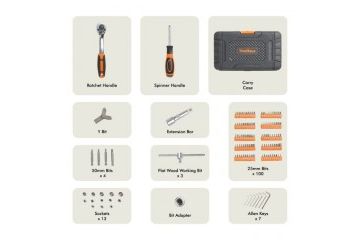 Orodje Vonhaus   VonHaus 130 delni set...