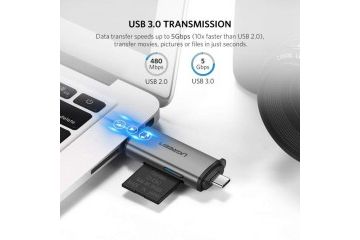 Čitalci kartic Ugreen  Ugreen 2v1 USB...