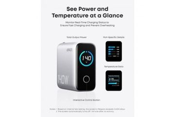 Dodatki Anker  Anker 140W polnilec za prenosni...