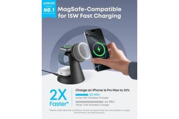 Dodatki Anker  Anker MagGo brezžična polnilna...