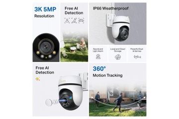 Kamere TP-link  TP-LINK Tapo C530WS 5MP 3K...