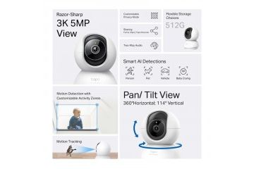 Kamere TP-link  TP-LINK Tapo C230 5MP 3K...