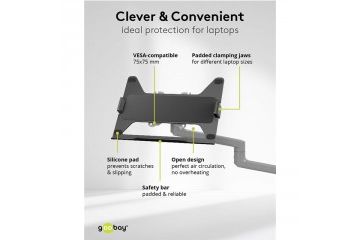 Dodatki za monitorje Goobay  GOOBAY Deluxe...