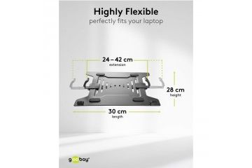 Dodatki za monitorje Goobay  GOOBAY Basic Arm...