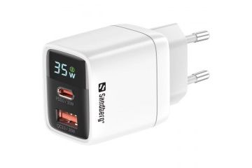 Dodatki Sandberg  Sandberg 2in1 Charger USB-C +...