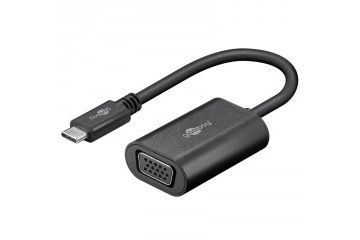 adapterji Goobay GOOBAY USB-C na VGA FHD črn...