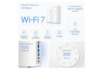 Routerji WiFi TP-link TP-LINK Deco BE85 BE19000...