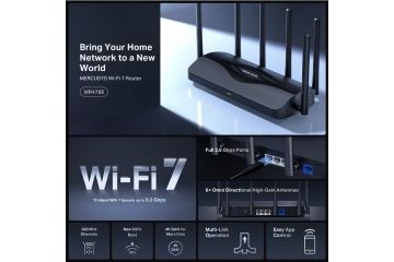 Routerji WiFi Mercusys MERCUSYS MR47BE BE9300...