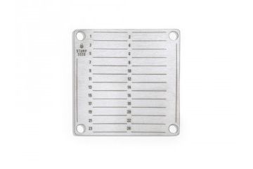 oprema  Stamp Seed titanova plošča za 24 besed