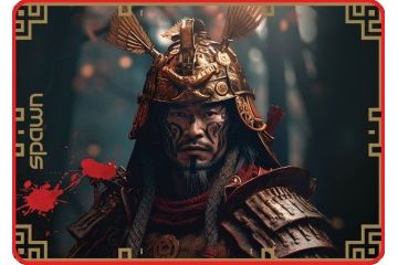 Podloge Spawn  SPAWN SAMURAI podloga za miško - M
