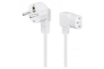 adapterji Goobay  GOOBAY CEE 7/7 90° / IEC C13...