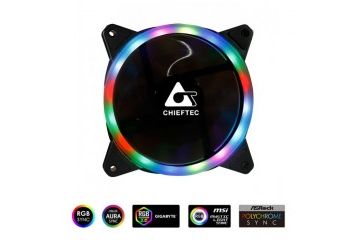 Ventilatorji CHIEFTEC Chieftec RGB RAINBOW...