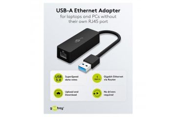 Mrežne kartice WiFi Goobay Goobay USB 3.0 na...