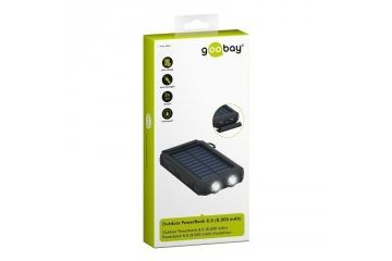 Dodatki Goobay GOOBAY PowerBank 8.0 na sončne...