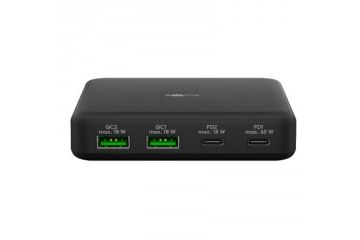 Dodatki Goobay GOOBAY 2x USB-C + 2x USB-A GaN...