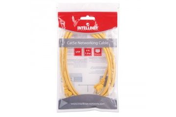 adapterji  INTELLINET CAT5e UTP 1,5m rumen...