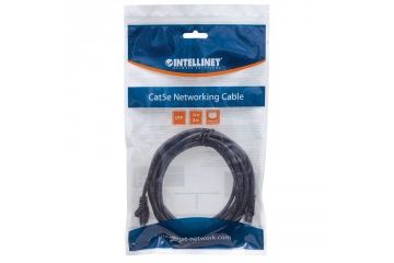 adapterji  INTELLINET CAT5e UTP 3m črn mrežni...