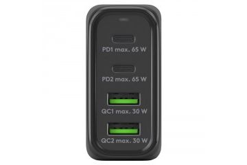 Dodatki Goobay GOOBAY 2x USB-C + 2x USB-A 5V...
