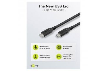 adapterji Goobay GOOBAY USB-C na USB-C USB40 2m...