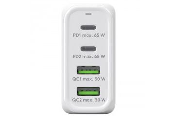 Dodatki Goobay GOOBAY 2x USB-C + 2x USB-A 5V...