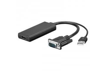 adapterji Goobay GOOBAY HDMI na VGA 0,1m...