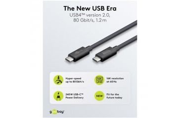 adapterji Goobay GOOBAY USB-C na USB-C 240W...