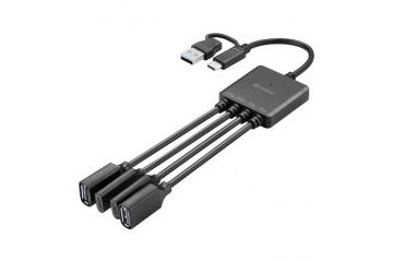 kabli Sandberg  Sandberg USB-C/A na 2A+2C Splitter