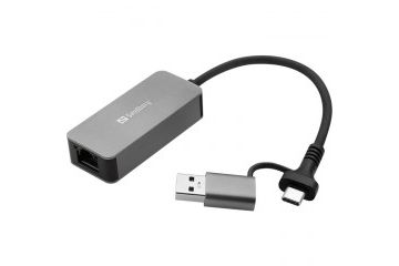 Mrežne kartice Sandberg  Sandberg USB-C/A 2.5...