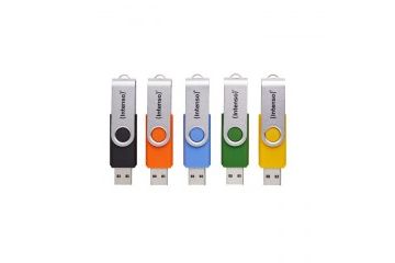  USB spominski mediji INTENSO  Intenso 5x64GB...