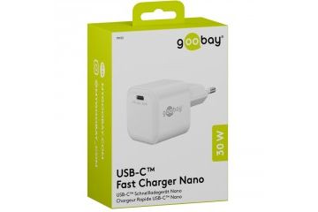 Dodatki Goobay GOOBAY USB-C GaN 30W bel hitri...