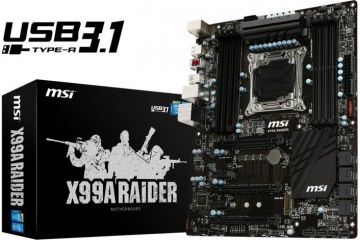 Osnovne plošče MSI  MSI X99A RAIDER, Mainboard