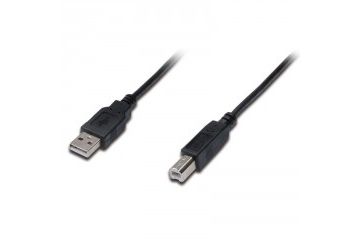 kabli DIGITUS  Kabel USB A-B 1m črn