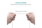 Dodatki Anker  Anker Powerline+ lightning kabel...
