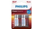 Baterije in polnilci Philips  PHIBA-AA_POWER_6B