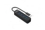 adapterji Orico USB hub s 4 vhodi, USB 3.0,...