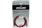 adapterji INTELLINET CAT5e UTP 5m rdeč...