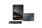 SSD diski Samsung SAMSUNG 870 QVO 1TB 2,5' SATA...