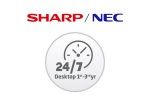 Dodatki SHARP NEC podaljšanje garancije na 3...