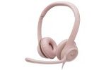  Slušalke Logitech  LOGITECH H390 USB roza...