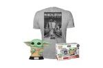 Figure Funko  FUNKO POP & TEE: MANDO - GROGU...