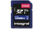 Spominske kartice INTEGRAL   Integral 64GB SD...
