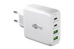 Dodatki Goobay  GOOBAY 2x USB-C + 2x USB-A 5V...