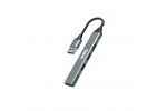 Dodatki   MARVO UH-ATC01 USB HUB (USB A - 4x...