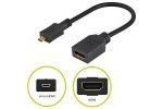 adapterji Goobay  GOOBAY HDMI na Micro-HDMI...