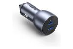 Dodatki Ugreen  Ugreen avtopolnilec 2xUSB-C QC...