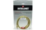 adapterji INTELLINET CAT5e UTP 1m rumen...