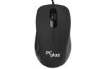 Miške MODECOM PCplus M10L USB laserska črna...